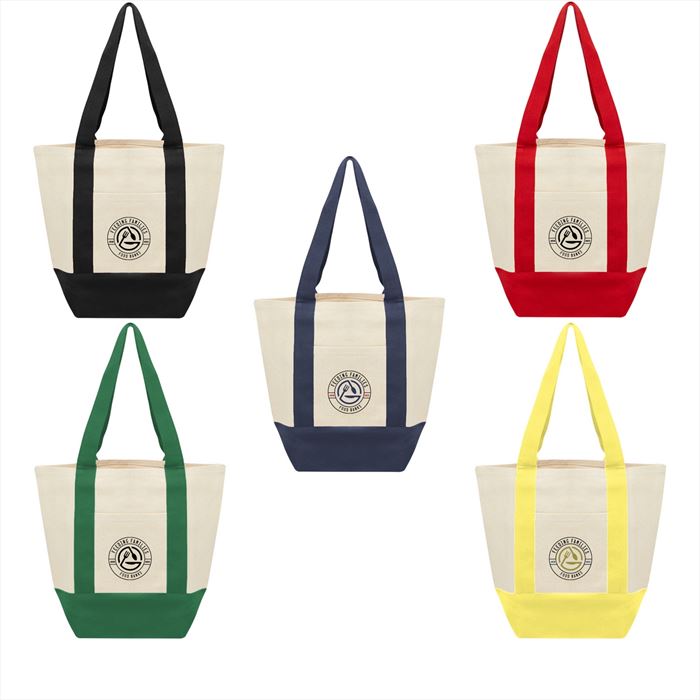 JH3238 Small Starboard Cotton Canvas Tote Bag With Custom Imprint